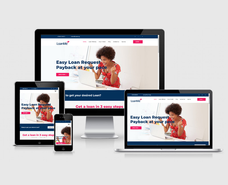 LoanMe - Fintech Web App